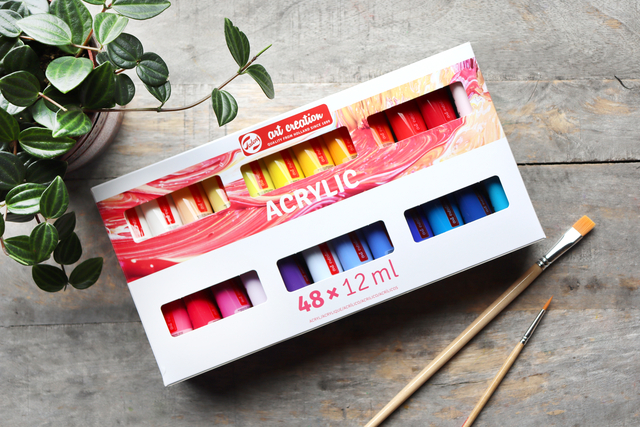 Acrylverf Talens Art Creation set à 48 kleuren