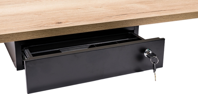 Persoonlijke lade Euroseats 295x390x90mm zwart