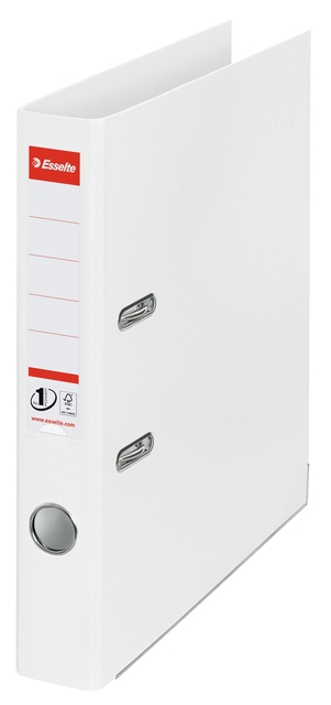 Lever arch file Esselte No 1 Power PP 50mm white 5 pcs