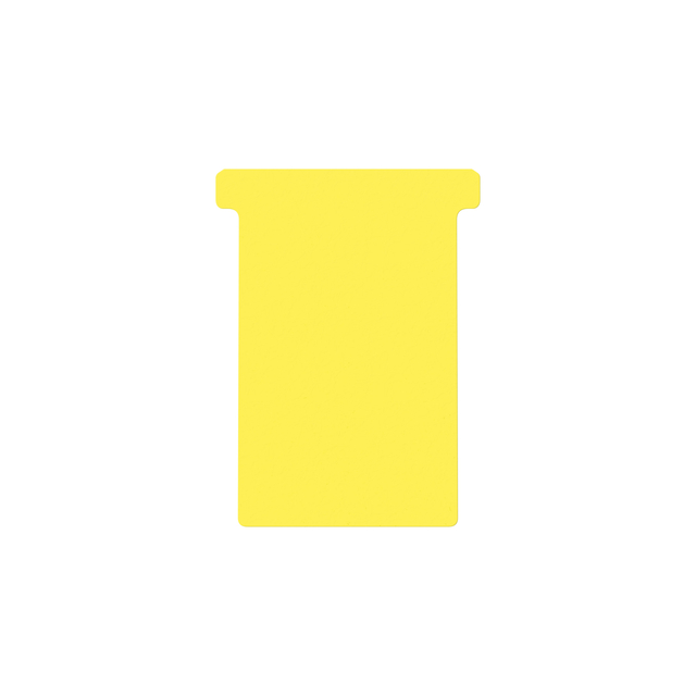 T-cards in format 3 yellow