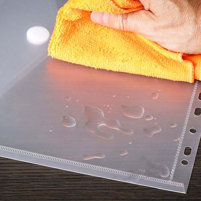 Envelope HF2 ring binder A4 11 holes, white