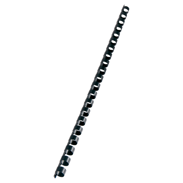 Bindrug GBC 10mm 21rings A4 zwart 100 stuks