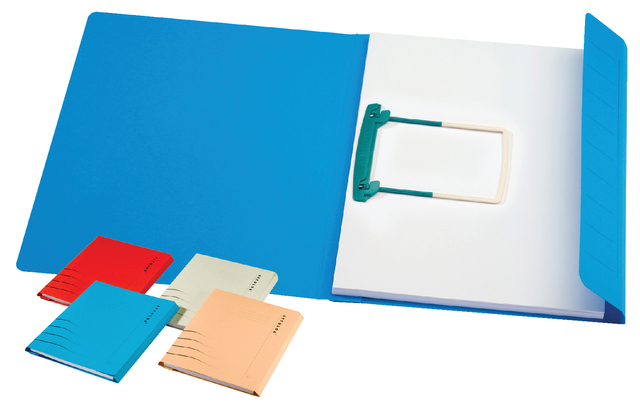 Secolor A4  Clipex File blue