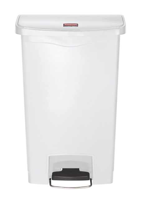 Pedaalemmer Rubbermaid Slim Jim Step-On 50liter wit