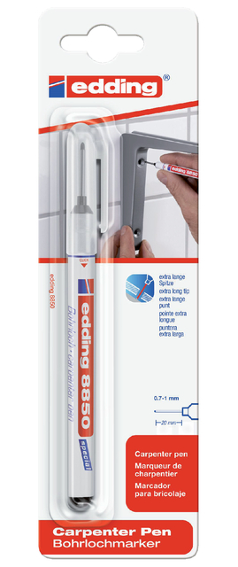 edding 8850 carpenter pen blister of 1 black