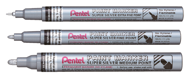 Paintmarker Pentel MSP10 1.5mm zilver