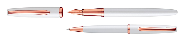 Schrijfset Pelikan Jazz Noble Elegance K36+P36 medium pearl