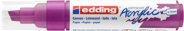 Acrylmarker edding e-5000 breed bessenrood
