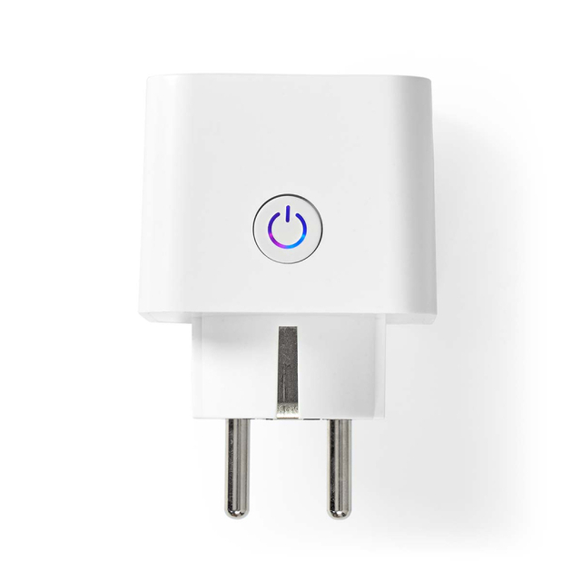 Slimme stekker Nedis Smartlife Wifi enkel wit