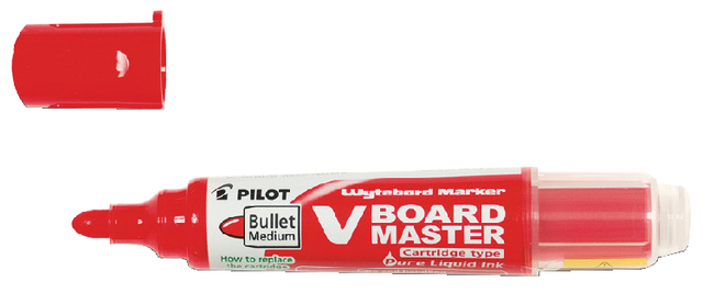 V-Board Master - Marker - Red - Begreen - Medium Bullet Tip