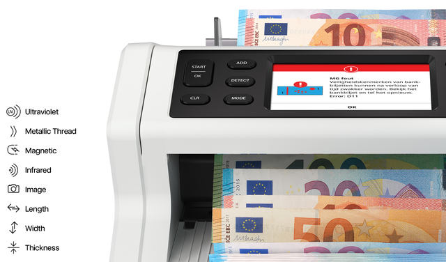 Biljettelmachine Safescan 2485-SC