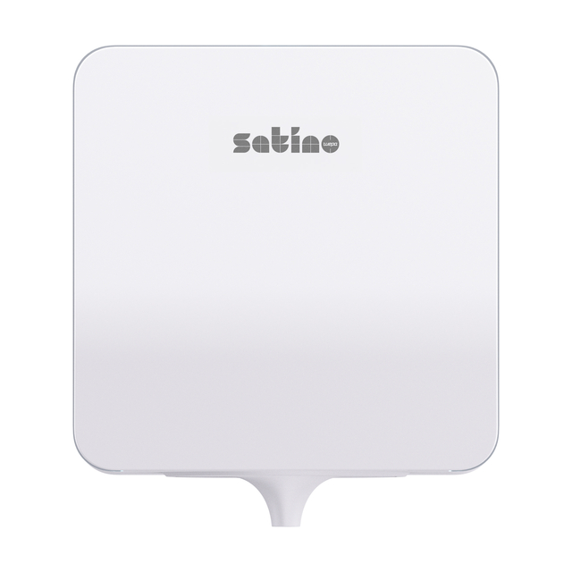 Poetspapierdispenser Satino CF1 Hyginity Plus medium wit 333416