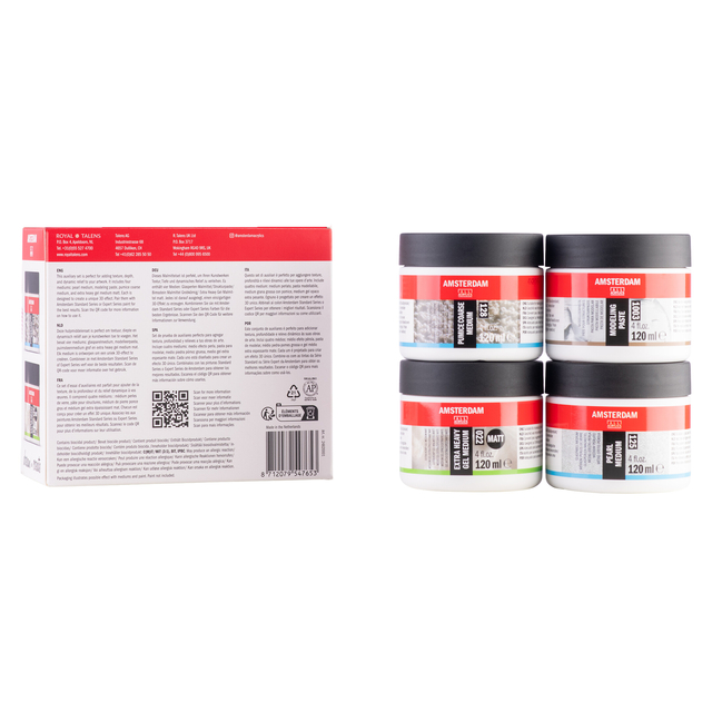 Mediumset Amsterdam Mini Sculpt & Shape set à 4 stuks 120m