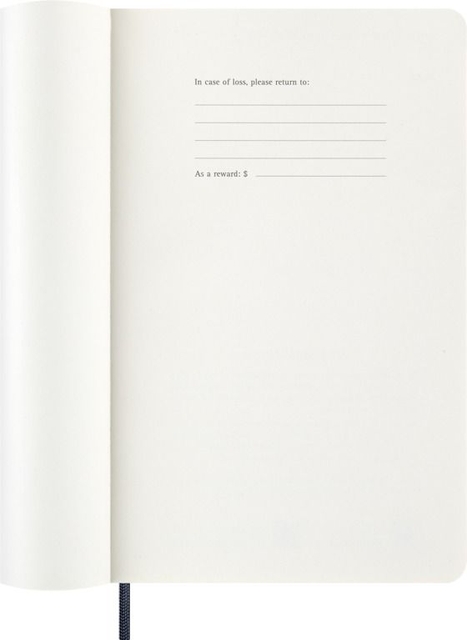 Agenda 2027 Moleskine 12M Planner Weekly 7dagen/1pagina large sc sapphire blue
