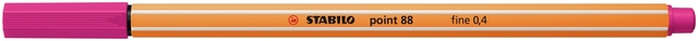 Fineliner STABILO point 88/56 fijn roze rood