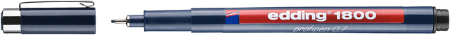 edding 1800 0.7 profipen black