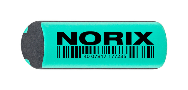 Potlood Staedtler Norix HB zwart-groen blister à 2 stuks