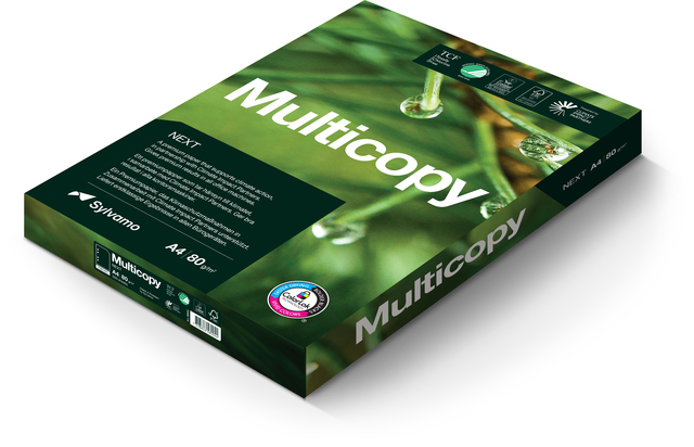 Kopieerpapier Multicopy NEXT A4 80gr wit 500 vel