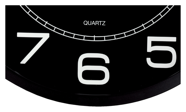 Wall clock Unilux Mega Ø 57.5cm blac