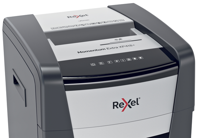 Papiervernietiger Rexel Momentum Extra XP418+ snippers 4x35mm