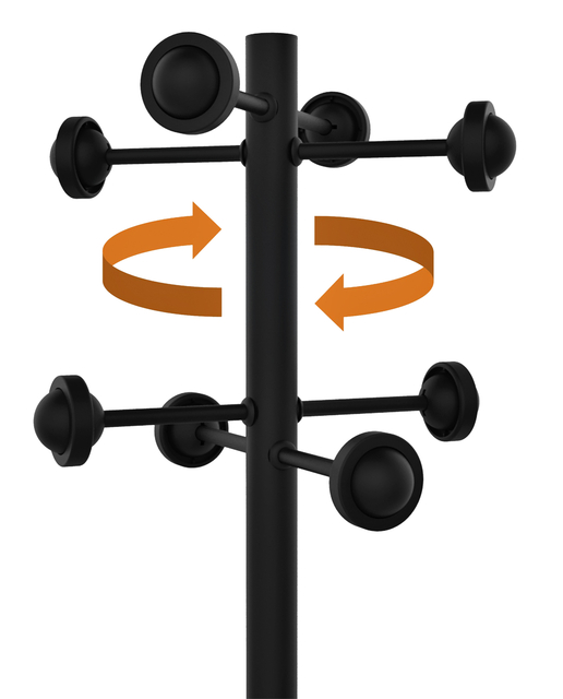 Unilux Accueil Coat stand Black