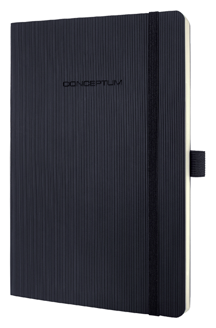 Notebook Sigel Conceptum Pure softcover A5 black lined