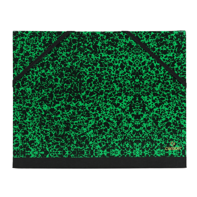 Tekenmap Canson Studio Annonay elastieksluiting 320x450mm groen