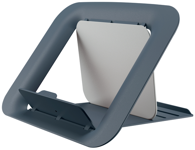 Laptopstandaard Leitz Ergo Cosy verstelbaar recyled grijs