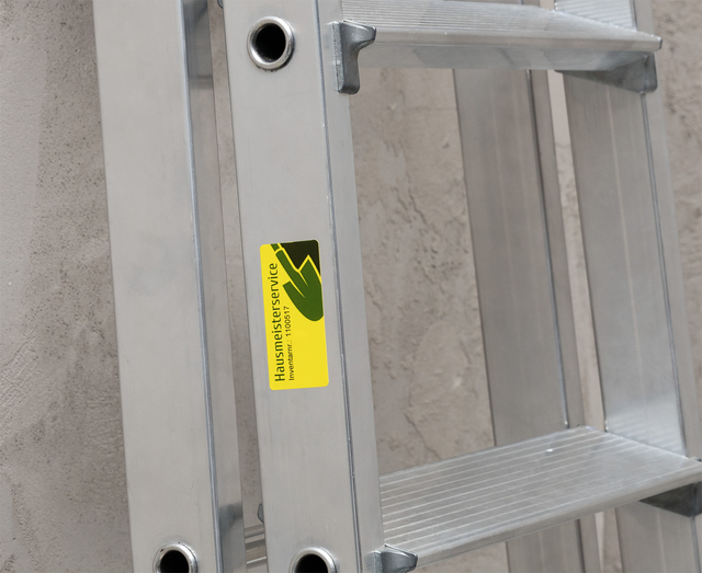 Etiket Avery L6111-20 210x297mm geel 20 stuks
