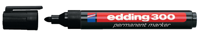edding 300 permanent marker black