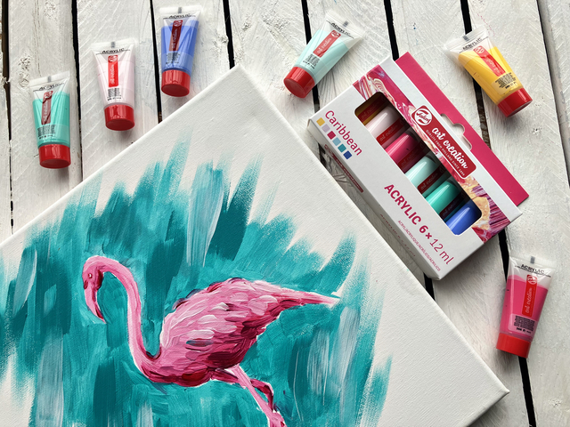 Acrylverf Talens Art Creation Caribbean 12ml set à 6 kleuren
