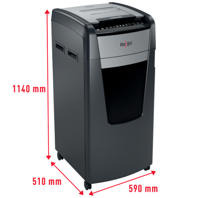 Papiervernietiger Rexel Optimum Auto+ 750X P4 snippers 4x30mm