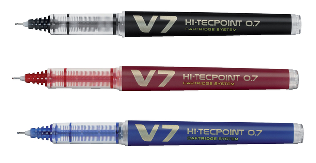 Rollerpen PILOT Begreen Hi-Tecpoint V7 medium blauw