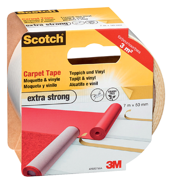 Carpet tape Scotch 50mmx7m double-sided extra strong