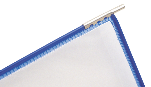 Zichtpaneel Tarifold A4 verticaal blauw 10 stuks