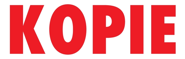 COLOP Printer 20 commercial text in RED