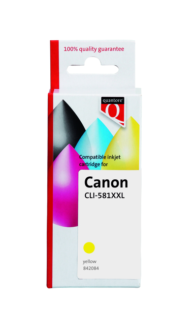 Inkjet cartridge Quantore Canon CLI-581XXL yellow