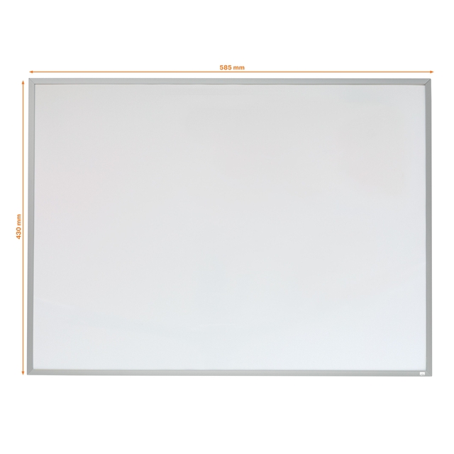 Whiteboard Nobo 58.5x43cm aluminium magnetic