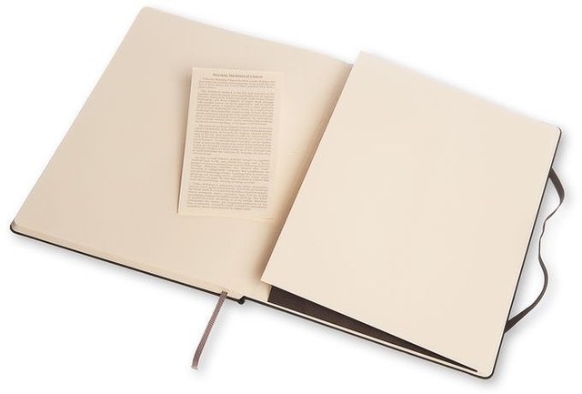 Notitieboek Moleskine pocket 90x140mm ruit 5x5mm hard cover zwart
