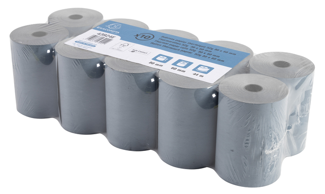Telrol Exacompta 80mmx44m kern Ø12mm SafeContact thermisc