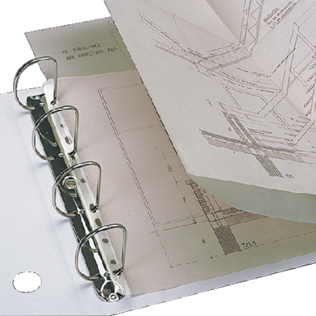 25x 3L filing strips A4, 295mm permanent adhesive