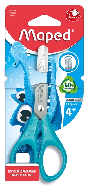 KIDS SCISSORS MAPED ESSENTIALS 130MM KIDS ASS