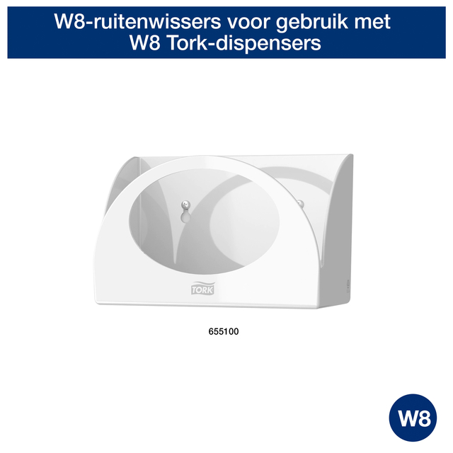 Reinigingsdoek Tork W8 Premium 1-laags 40 vel groen 194550