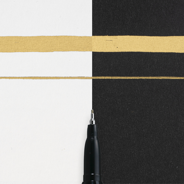 Viltstift Sakura pen-touch EF Goud 1-2mm