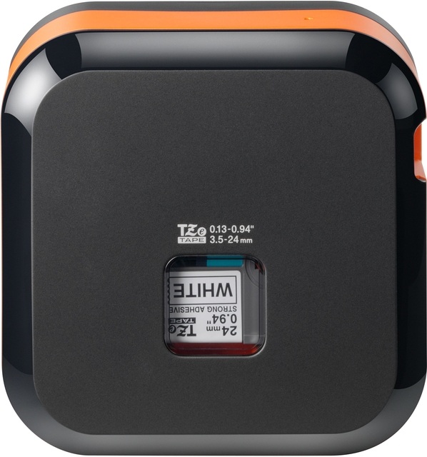 Labelprinter Brother P-touch Cube Plus TZe PT-E720BT desktop 24mm oranje