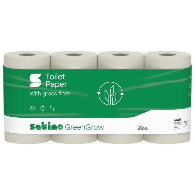 Toiletpaper BlackSatino GreenGrow CT10 3-ply 250 sheets natural 079870