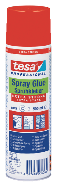 tesa Spray glue EXTRA STRONG, 500ml