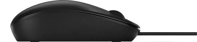 Muis HP 128 laser bedraad zwart