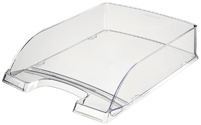 Letter Tray Leitz Plus, A4 Transparent