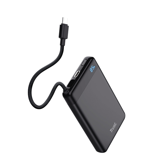Powerbank Trust Fiera 10.000 met kabel